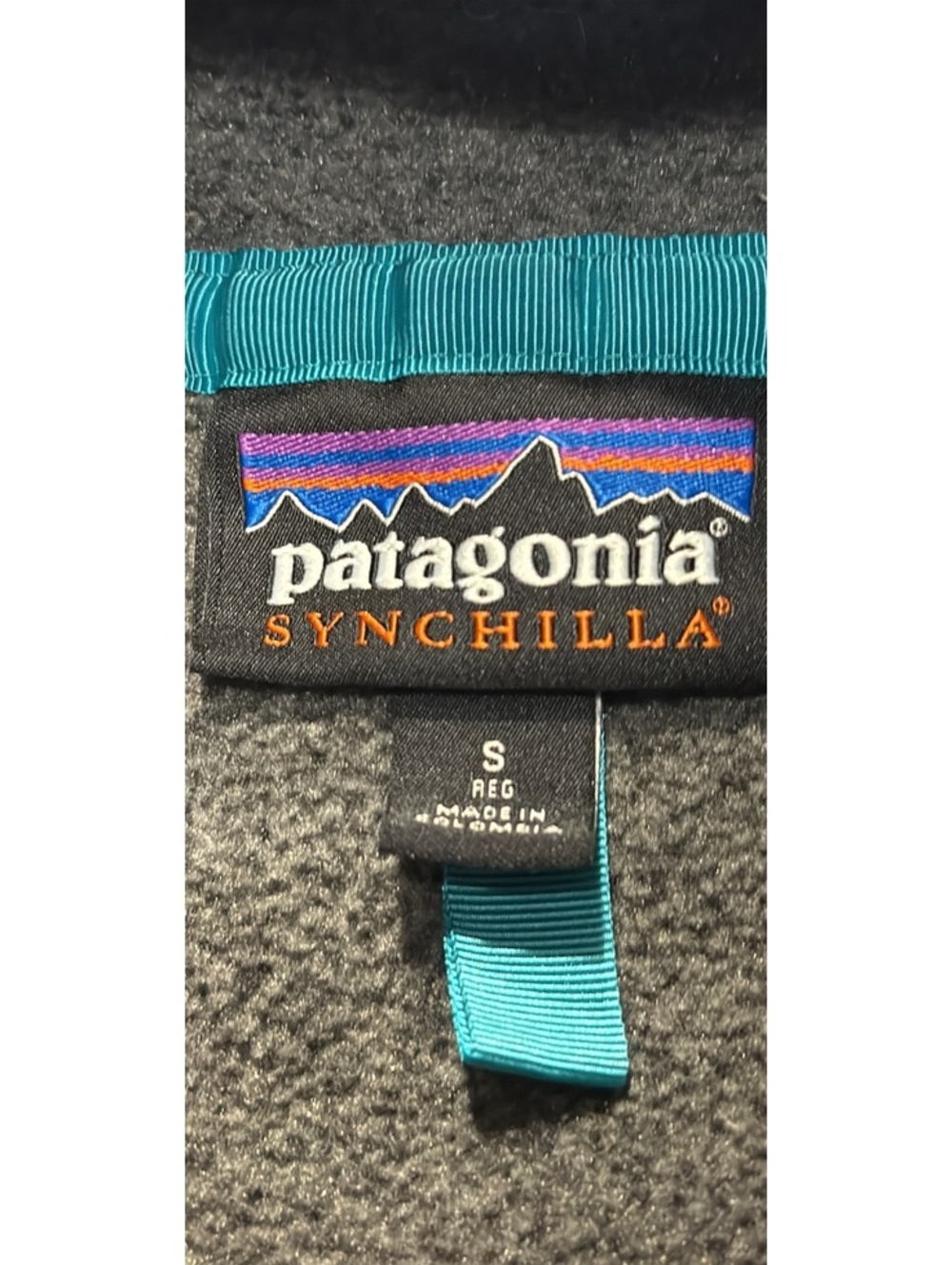 Patagonia Synchilla Snap-T Fleece Pullover Grey Man Size S
